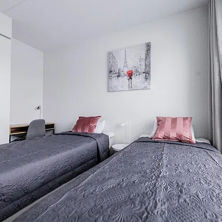 Apartment Sleepwell Rauha With Private Sauna And Parking Turku