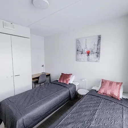Sleepwell Rauha With Private Sauna And Parking Lejlighed Turku